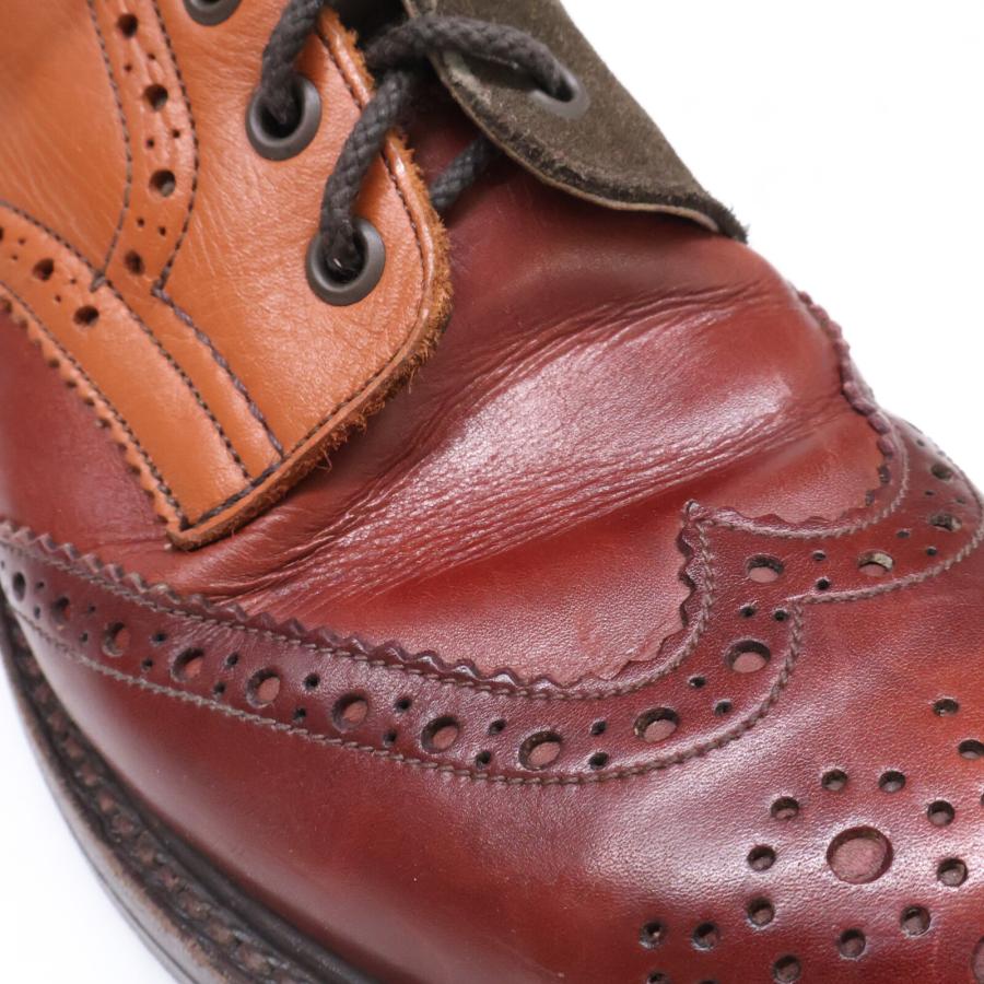 Tricker's トリッカーズ M2508 マルチトーン ウイングチップ ブローグ ブーツ カントリーブーツ 71/2 Tricker's（トリッカーズ） M2508 マルチトーン ウイングチップ