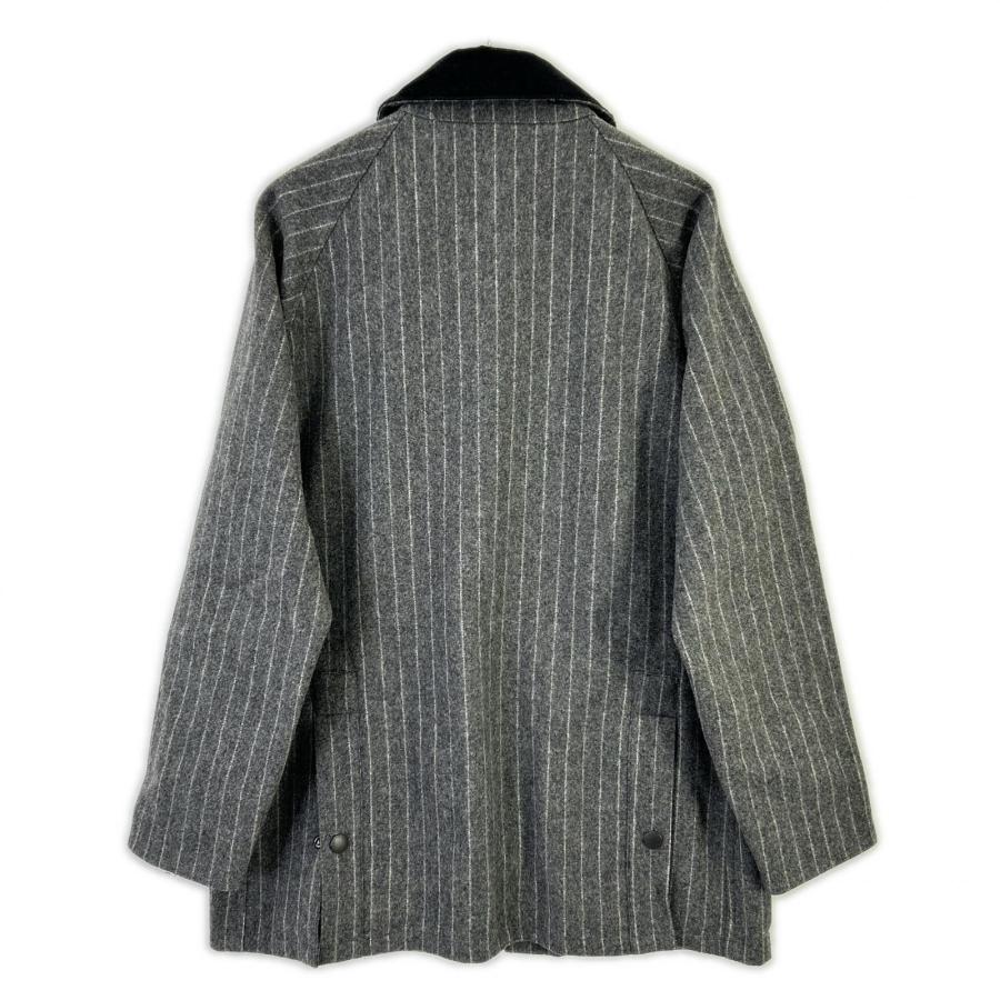 Barbour バブアー 1502182 15AW グレー ウール ストライプ ビデイルSL
