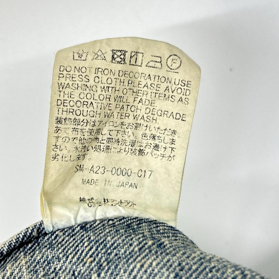 SAINT MICHAEL セントマイケル xBerBerJin SM-A23-0000-C17  デニムジャケット ブルー 42 ジャケット コットン メンズ 中古の画像