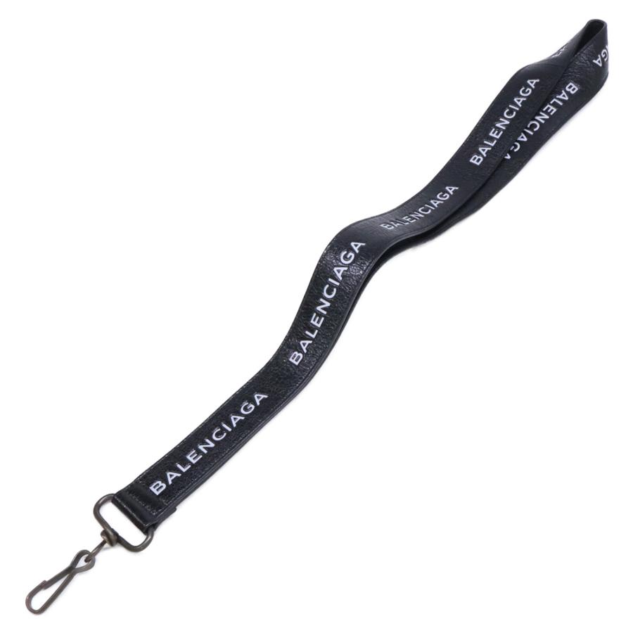 BALENCIAGA（バレンシアガ） 499950 DB50T LOGO KEYRING ロゴ レザー