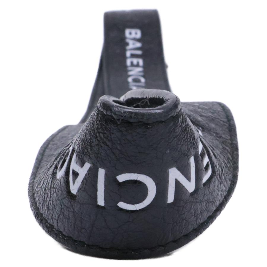 BALENCIAGA（バレンシアガ） 499950 DB50T LOGO KEYRING ロゴ レザー