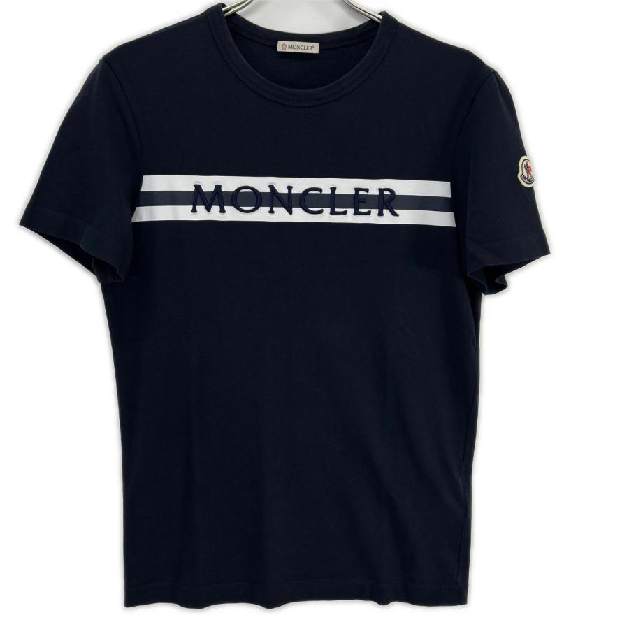 MONCLER（モンクレール） 21年製 ネイビー MAGLIA ロゴ ワッペン 