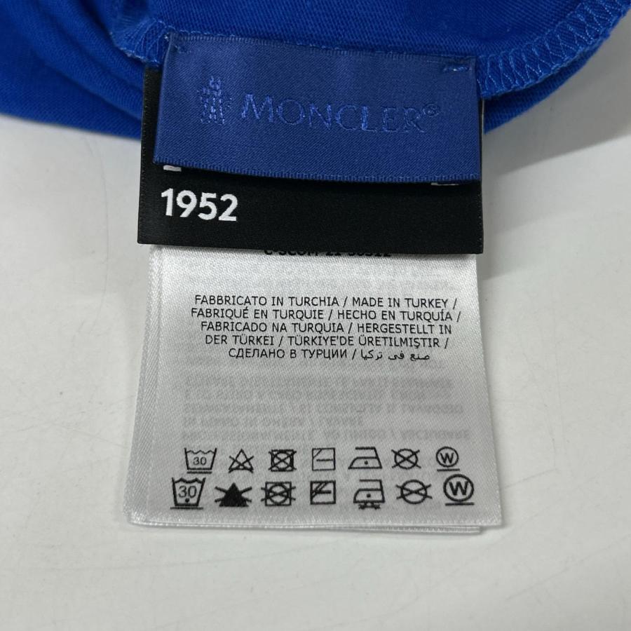 MONCLER モンクレール 21年 ジーニアス ブルー グラフィックTシャツ XS MONCLER（モンクレール） 21年 ジーニアス ブルー グラフィックTシャツ