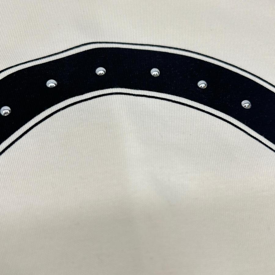 MONCLER（モンクレール） 21年製 アイボリー スタッズTシャツ 