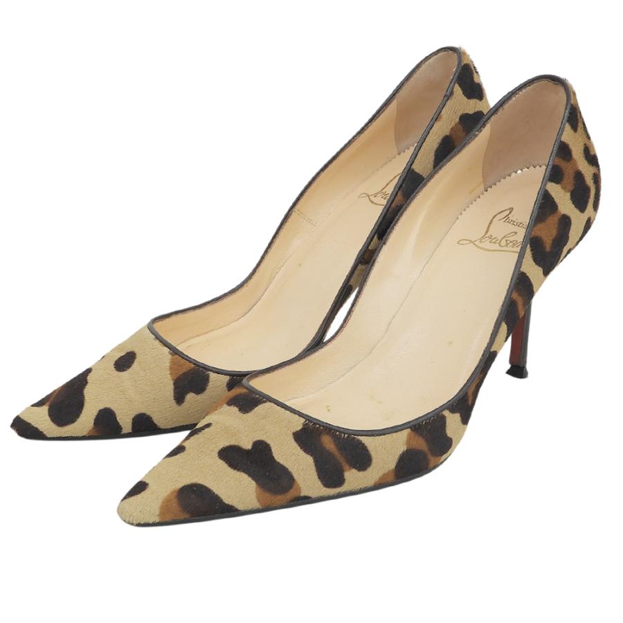 Christian Louboutin（クリスチャンルブタン） レオパード ハラコ 