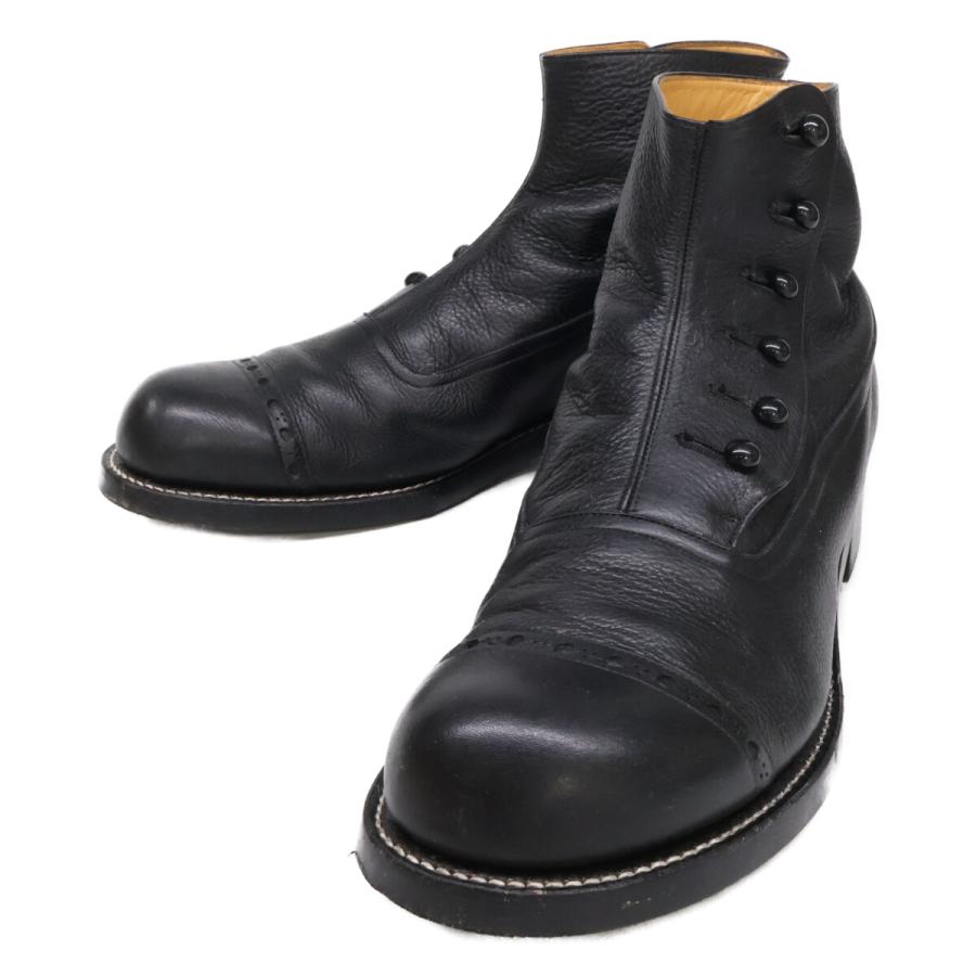 PICKER CLOTHING ピッカークロージング BUTTON BOOTS レザー ボタン