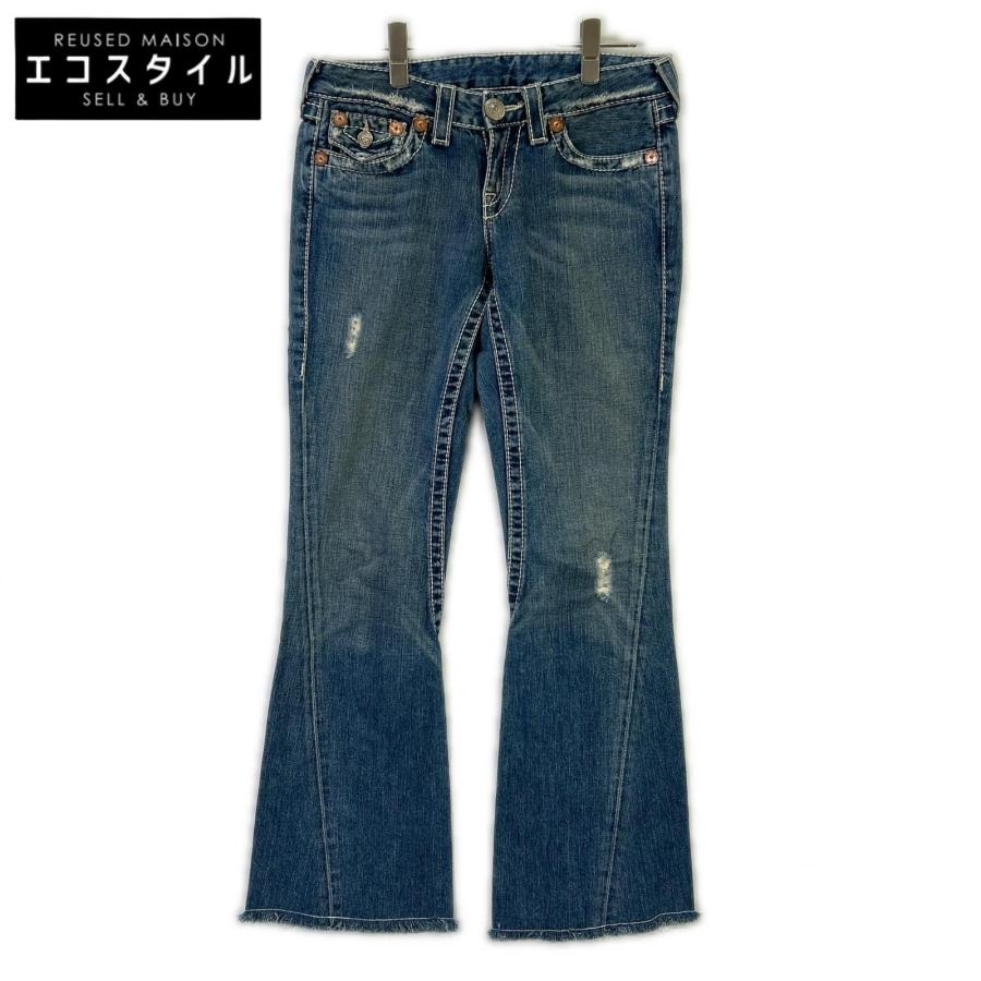 TRUE RELIGION（トゥルーレリジョン） ジョイ ビッグT ダメージ フレア