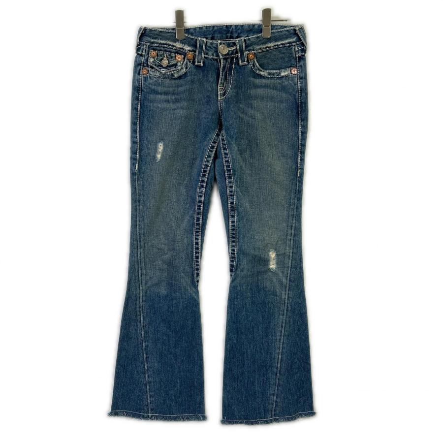 TRUE RELIGION（トゥルーレリジョン） ジョイ ビッグT ダメージ フレア