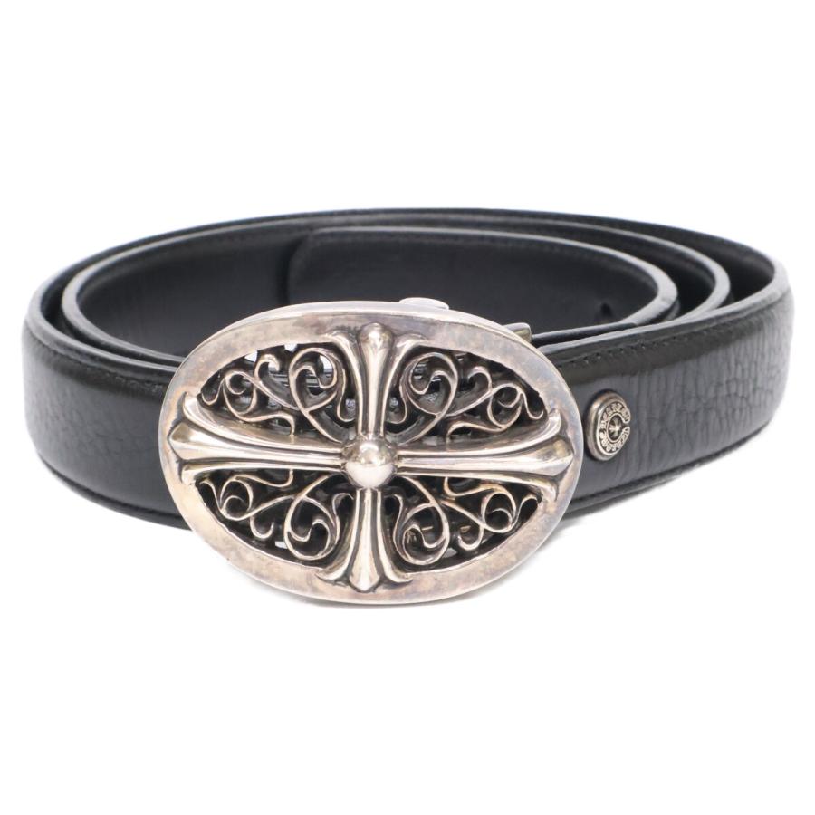 Chrome Hearts クラシックオーバルクロス ベルト Chrome Hearts クロムハーツ クラシックオーバルクロスバックル ホース