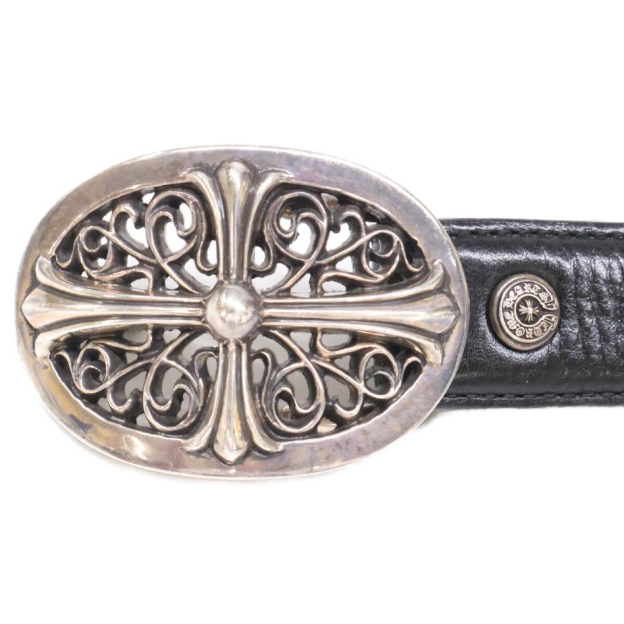 Chrome Hearts クロムハーツ クラシックオーバルクロスバックル ホース 