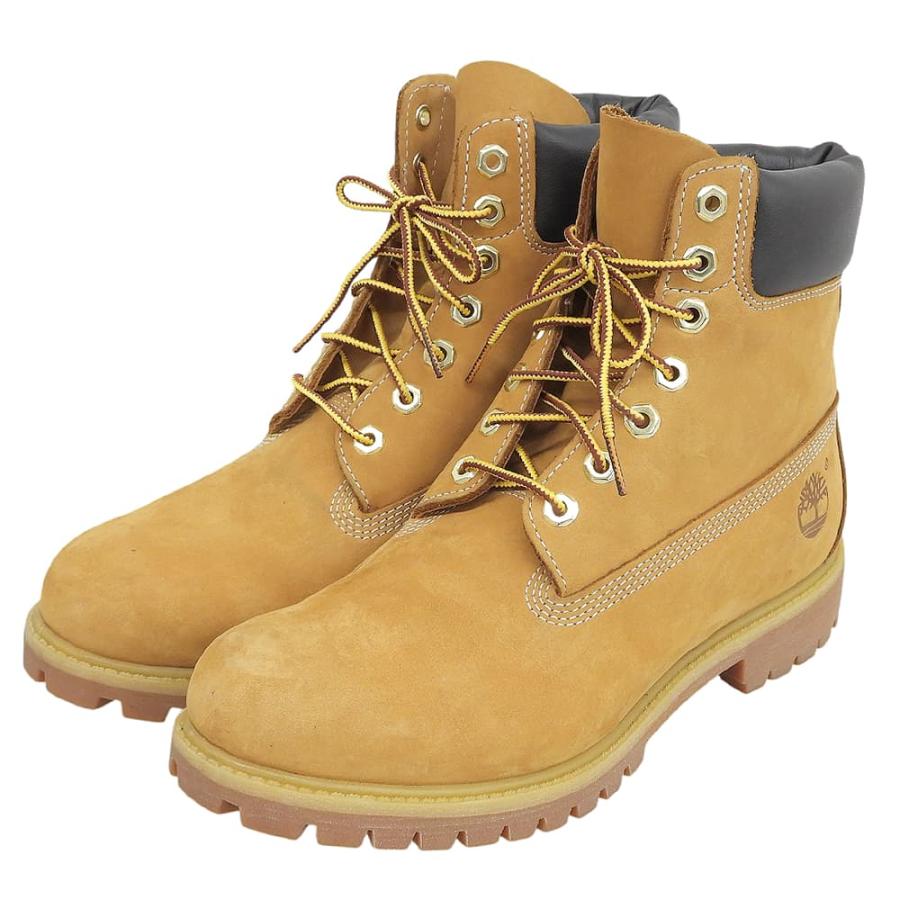 Timberland（ティンバーランド） 美品 イエロー 6インチ プレミアム