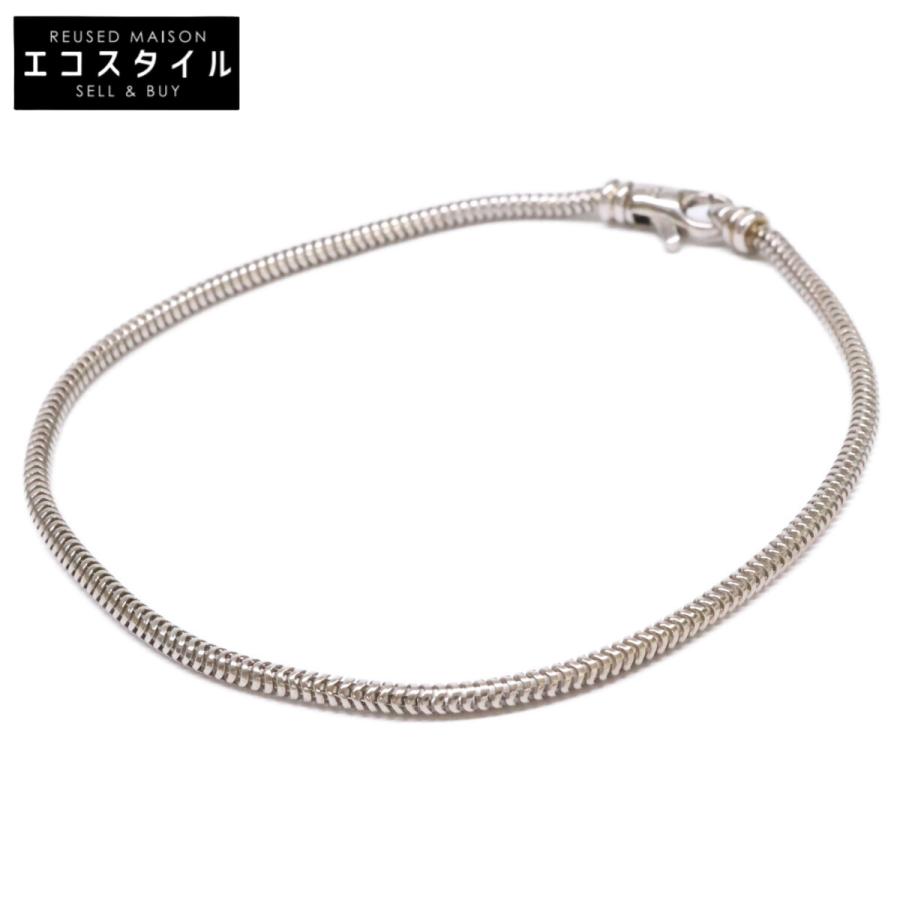 美品 TOMWOOD トムウッド B19SNNA01S925 925 Snake Bracelet Slim