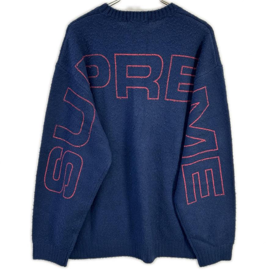 Supreme（シュプリーム） 26SS ネイビー Raised Stripe Sweater
