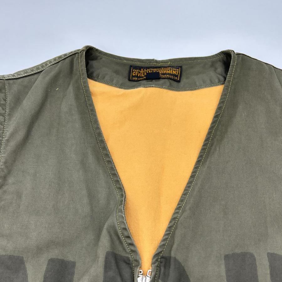 フリーホイーラーズ（FREEWHEELERS） CIVILIAN MILITARY DECK VEST