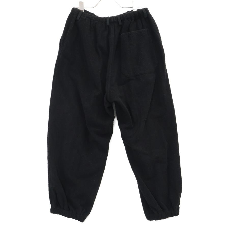 COMOLI コモリ 22SS V01-03022 ブラック シルクパイル ドロー