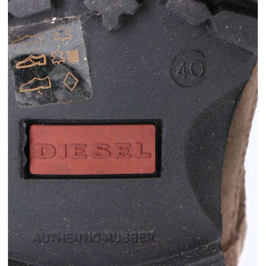 DIESEL（ディーゼル） スエード ブーツ 40 ダークブーツ メンズ