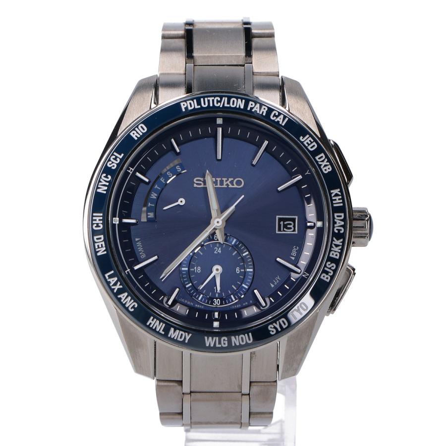 SEIKO セイコー 【美品】SAGA177 8B54 BRIGHTZ ブライツ デイト ソーラー電波 SEIKO（セイコー） 美品 SAGA177 8B54 BRIGHTZ ブライツ デイト