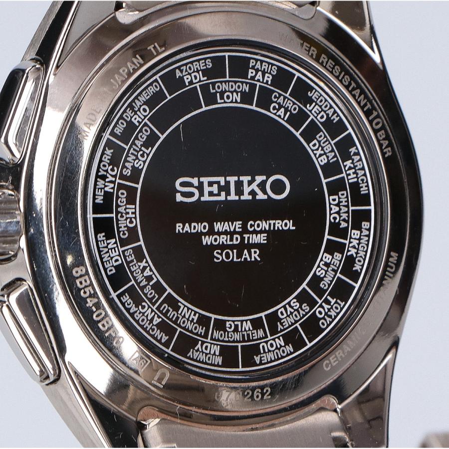 SEIKO（セイコー） 美品 SAGA177 8B54 BRIGHTZ ブライツ デイト
