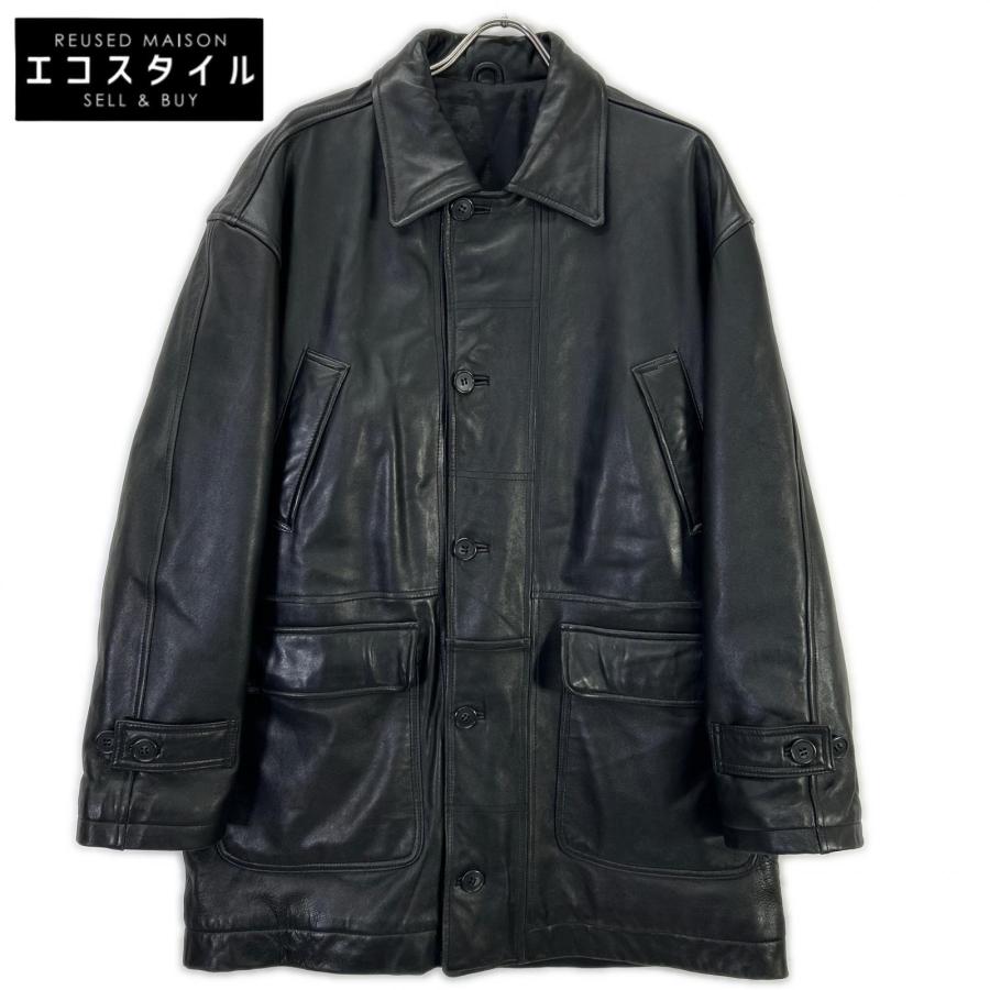 PaulSmith ポールスミス 477329K 551L ブラック ラムレザージャケット M Paul Smith（ポール・スミス） 477329K 551L ブラック ラムレザー