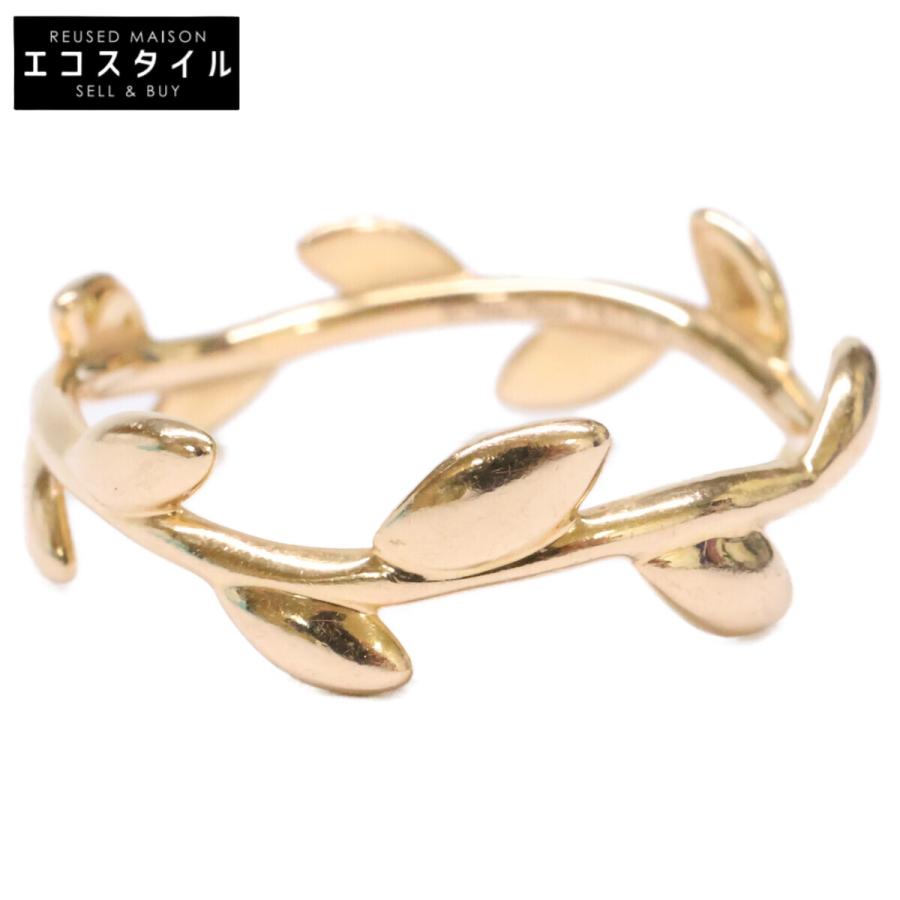 TIFFANY&Co.（ティファニー） 750 オリーブ リーフバンド リング 指輪