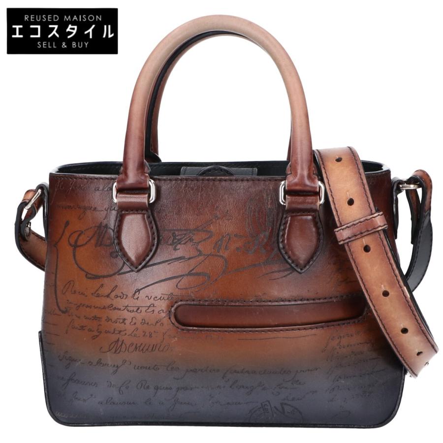 berluti ベルルッティ トゥジュールガリバー ミニ 2WAYトートバッグ Berluti（ベルルッティ） トゥジュールガリバー ミニ 2WAYトートバッグ