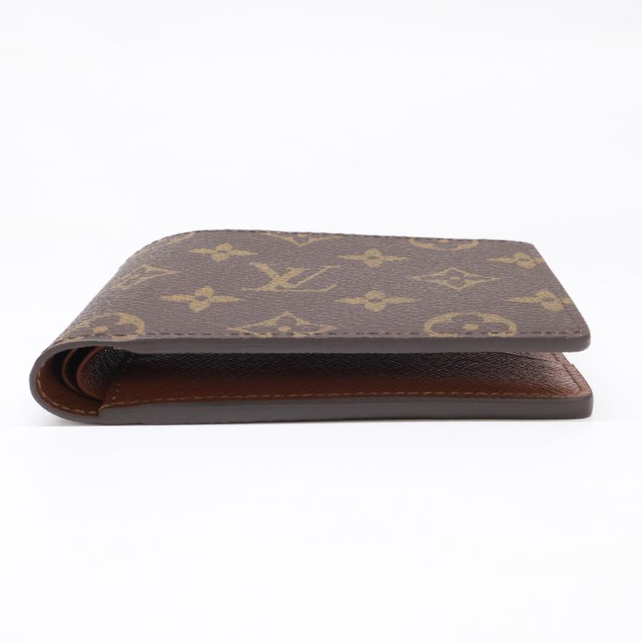 ルイ・ヴィトン ポルトフォイユ ミュルティプル 二つ折り財布 メンズ 【中古】 LOUIS VUITTON（ルイ・ヴィトン） 美品 ポルトフォイユ
