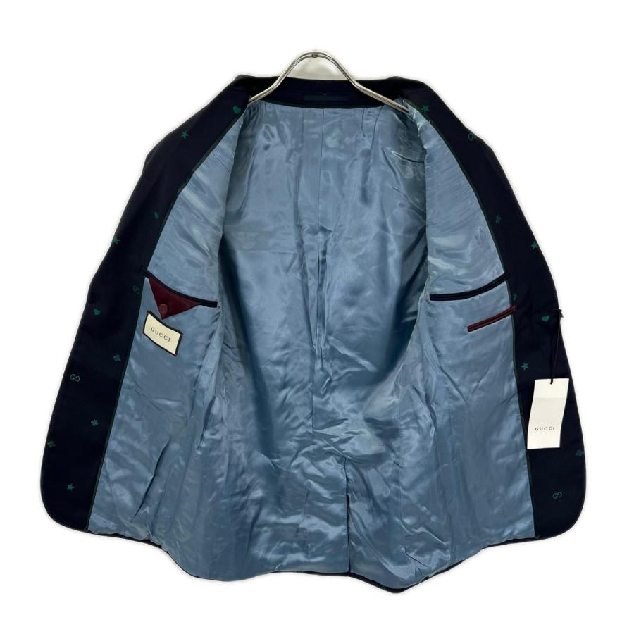 GUCCI（グッチ） 581688 ネイビー ミケーレ期 ウール GG Bee 総柄