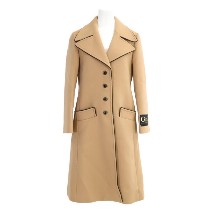 GUCCI（グッチ） 美品/国内正規 652015 ウール シングル ロング コート