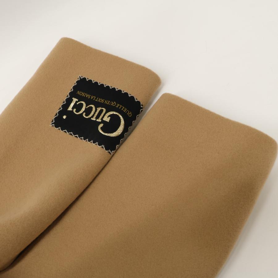 (大幅値下げ)【美品】GUCCI ロングコート　ブラウン　M〜L GUCCI（グッチ） 美品/国内正規 652015 ウール シングル ロング コート