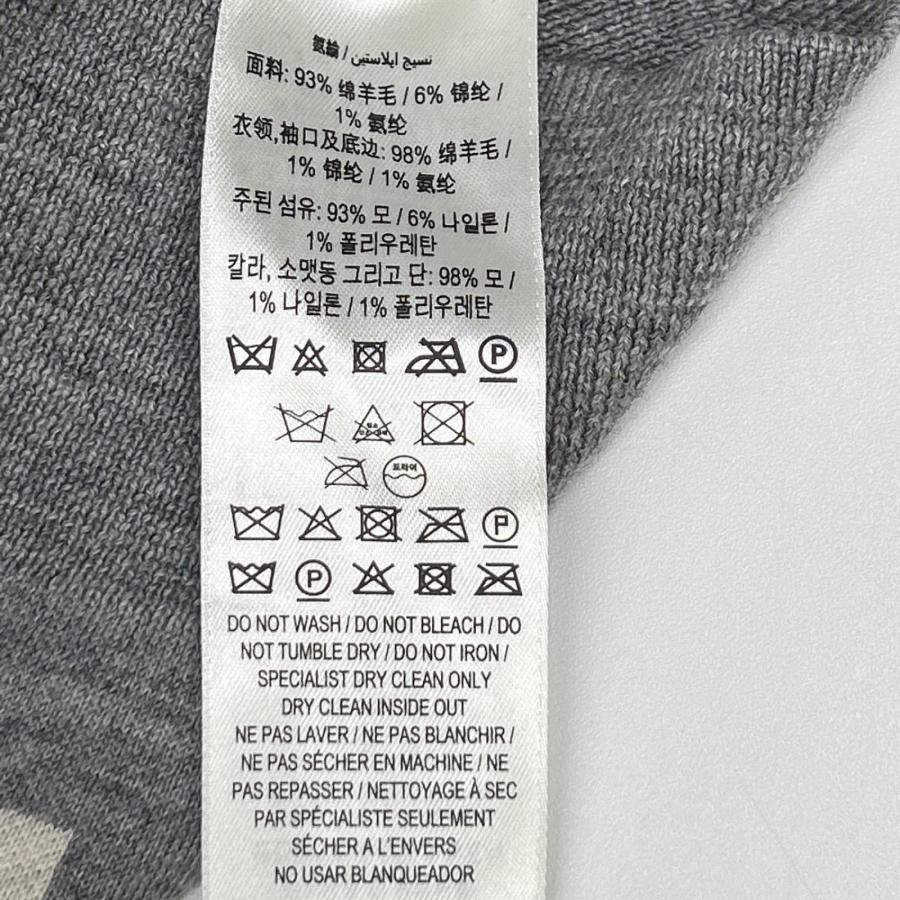 BURBERRY（バーバリー） 8028718 グレー ウール 長袖ニット グレー XS