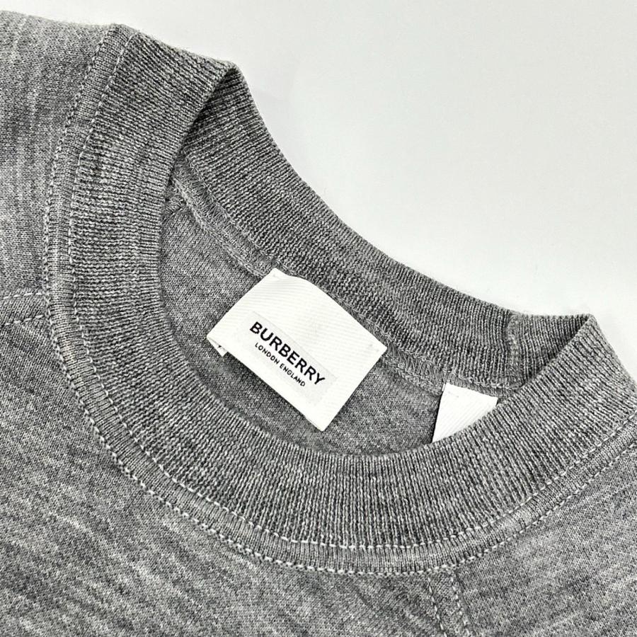 BURBERRY（バーバリー） 8028718 グレー ウール 長袖ニット グレー XS