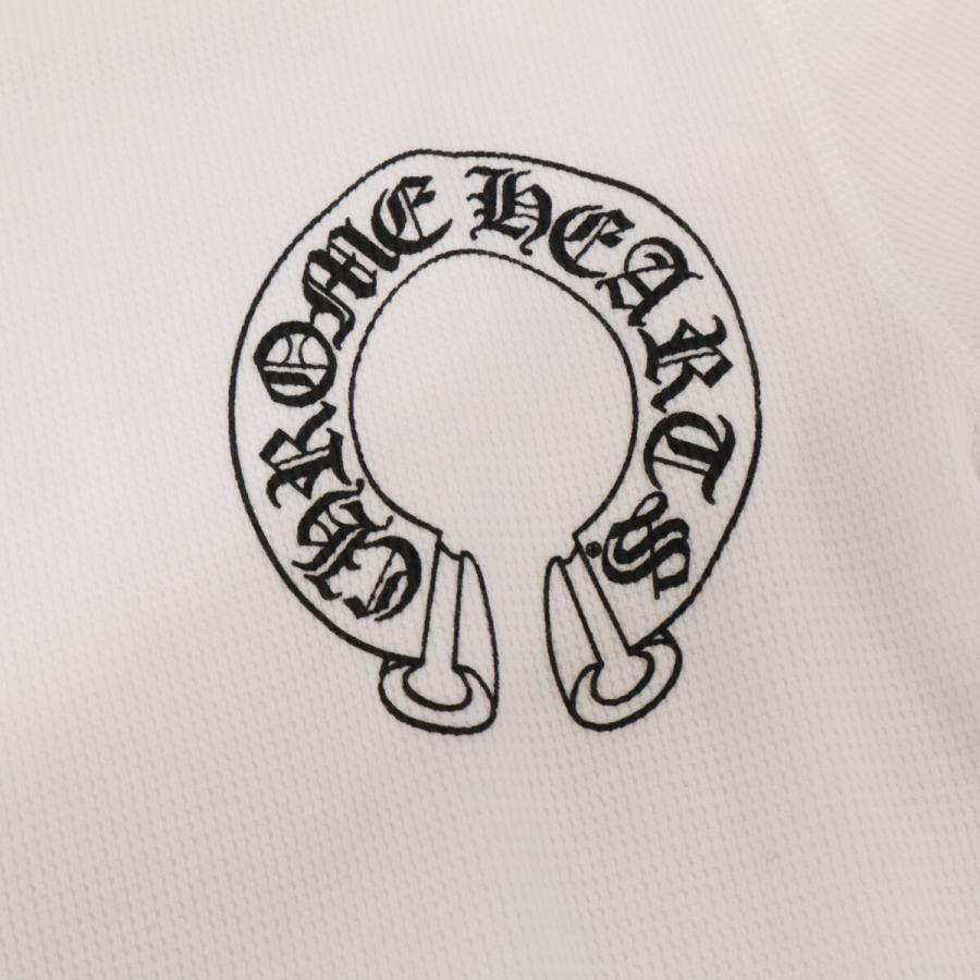 CHROME HEARTS ロンT サーマル 星条旗 ホースシュー ホワイト M CHROME HEARTS（クロムハーツ） 新品同様/ Horseshoe Thermal L/S T