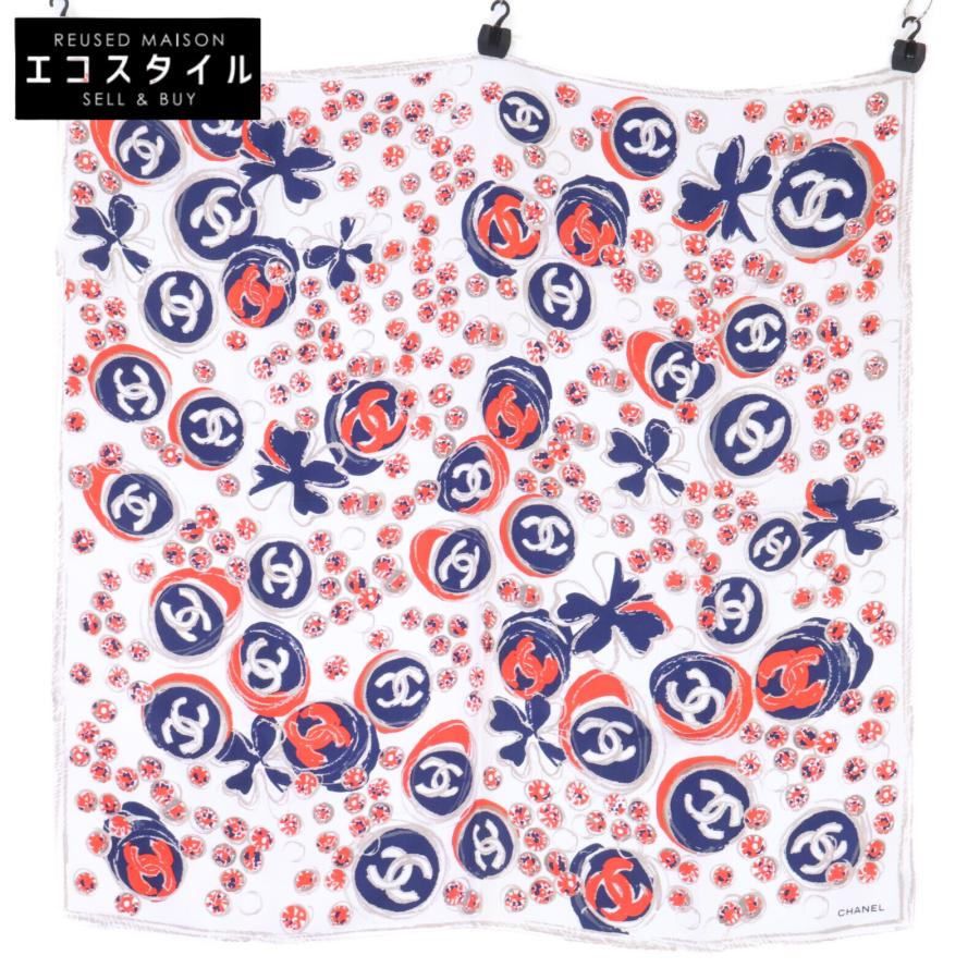 CHANEL（シャネル） 12P CC ココマーク クローバー シルク スカーフ