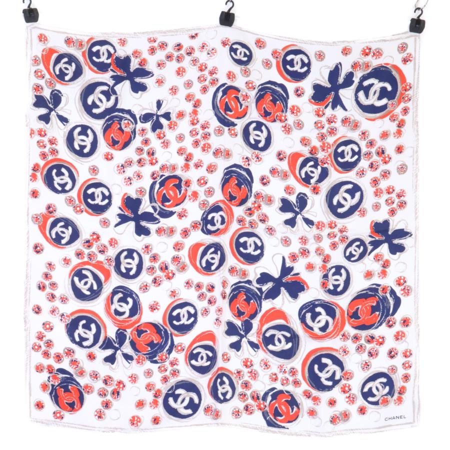 CHANEL（シャネル） 12P CC ココマーク クローバー シルク スカーフ