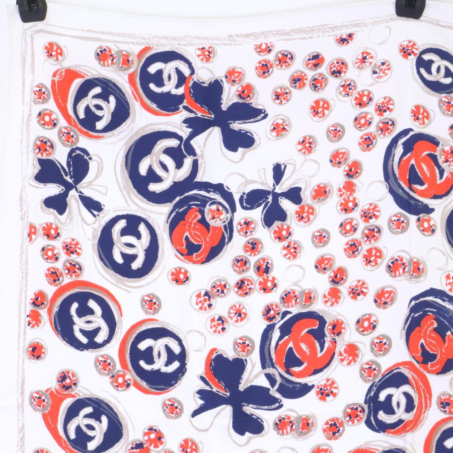 CHANEL（シャネル） 12P CC ココマーク クローバー シルク スカーフ