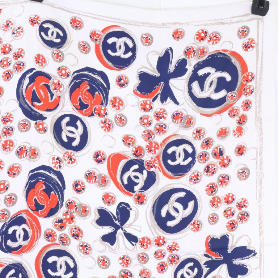 CHANEL（シャネル） 12P CC ココマーク クローバー シルク スカーフ