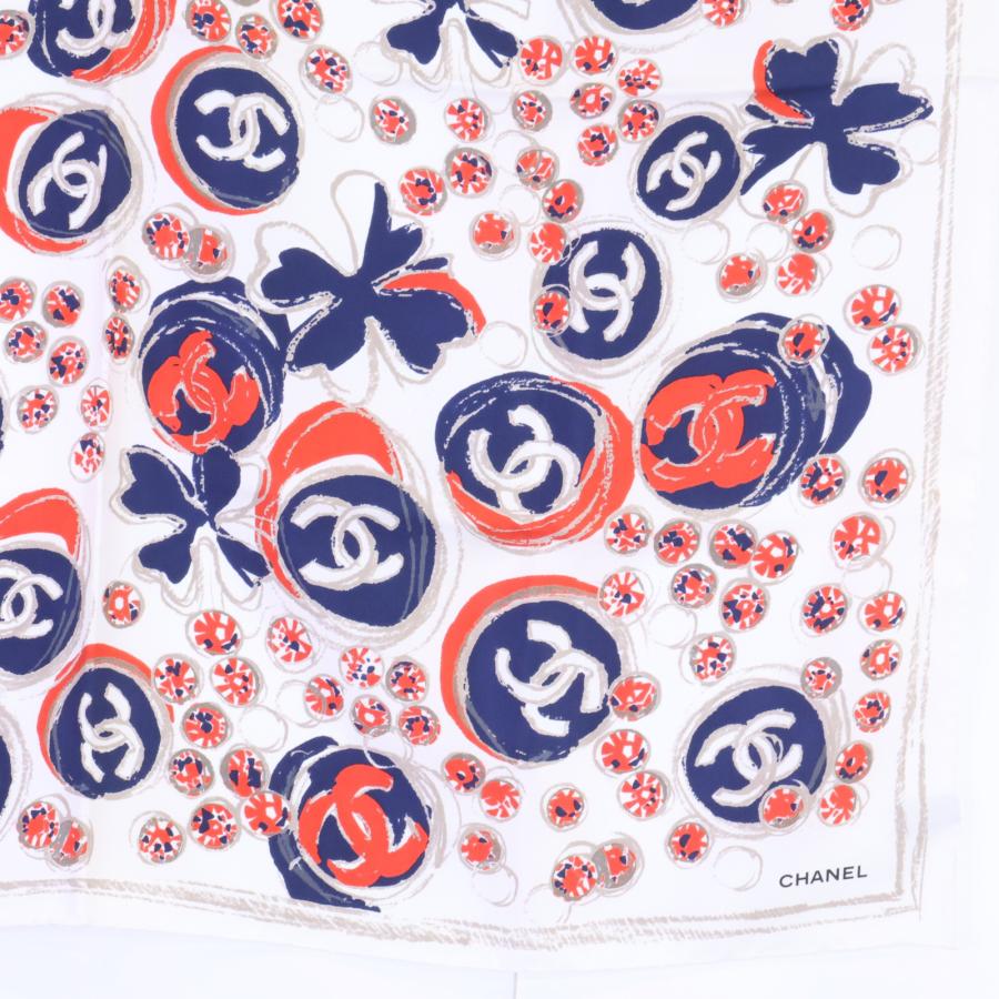 CHANEL（シャネル） 12P CC ココマーク クローバー シルク スカーフ
