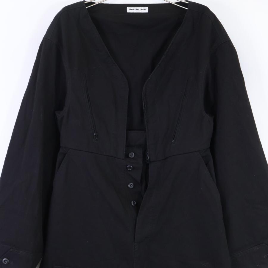 BALENCIAGA（バレンシアガ） 国内正規/ 681262 リップストップ Vネック