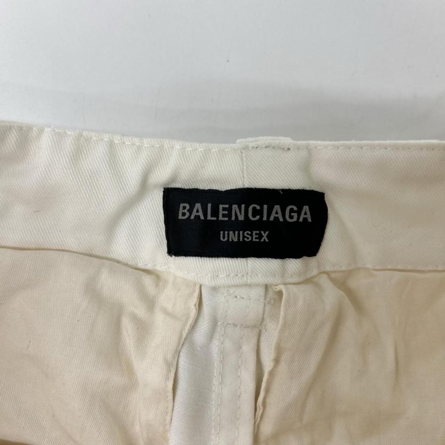 BALENCIAGA（バレンシアガ） 720229 22年 ホワイト カーゴパンツ