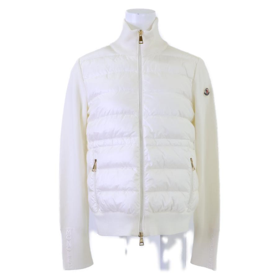 MONCLER（モンクレール） 美品 25年製 ダウン切替ニットカーディガン