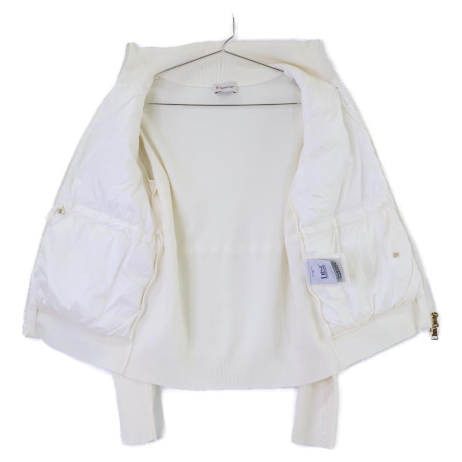 MONCLER（モンクレール） 美品 25年製 ダウン切替ニットカーディガン