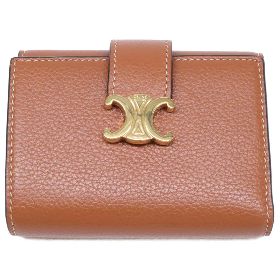 CELINE（セリーヌ） 美品 10M963 ファイン ストラップウォレット ニノ