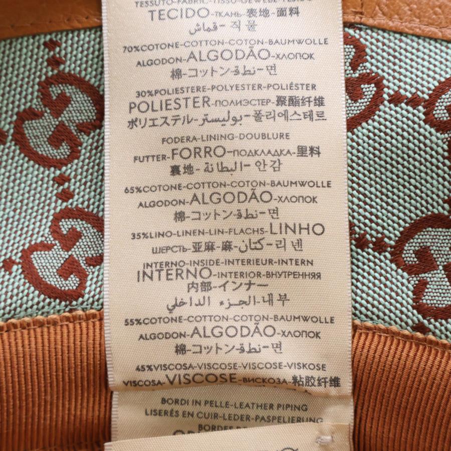 GUCCI（グッチ） 美品/国内正規 748476 4HG62 GGキャンバス バケット