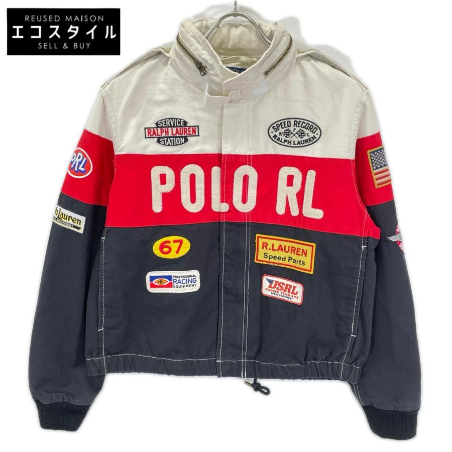POLObyRalphLauren ポロラルフローレン レッド×ホワイト ワッペン