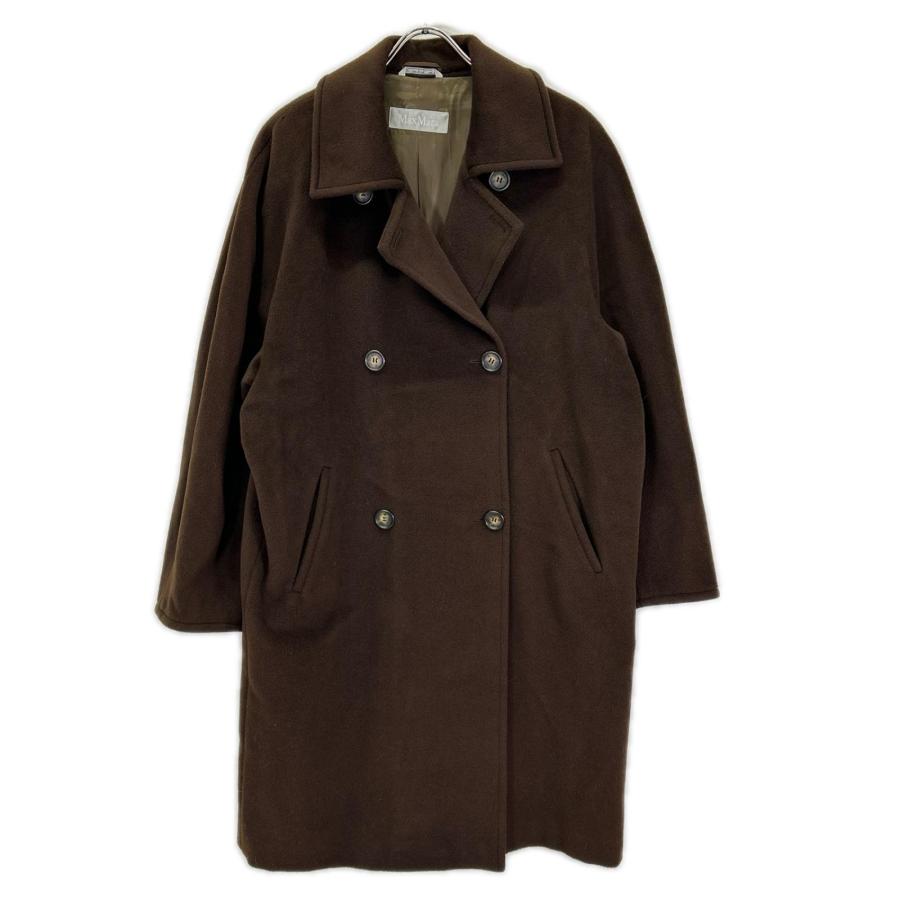 Max Mara（マックスマーラ） ブラウン ピュアヴァージンウール ダブル