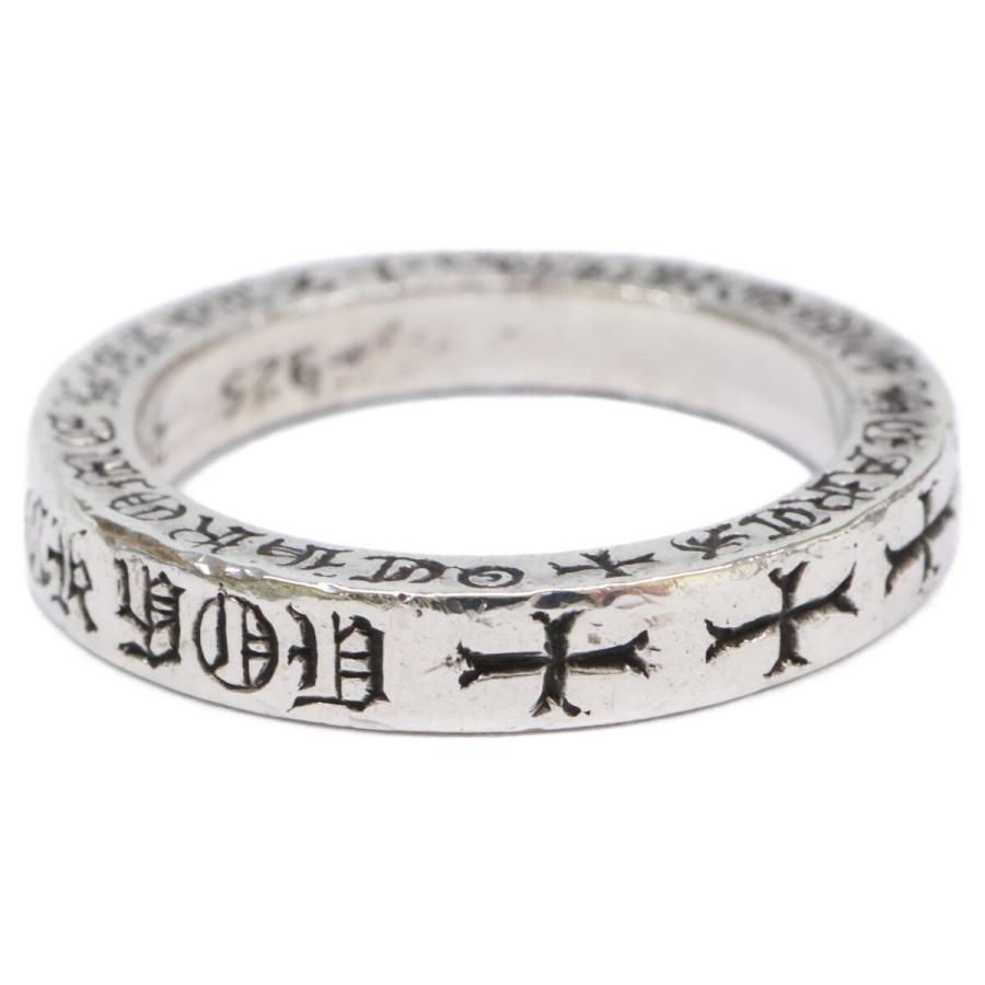 【正規品】クロムハーツFuck You リング 21号シルバー 925 CHROME HEARTS（クロムハーツ） 925 3mm FUCK YOU スペーサー リング