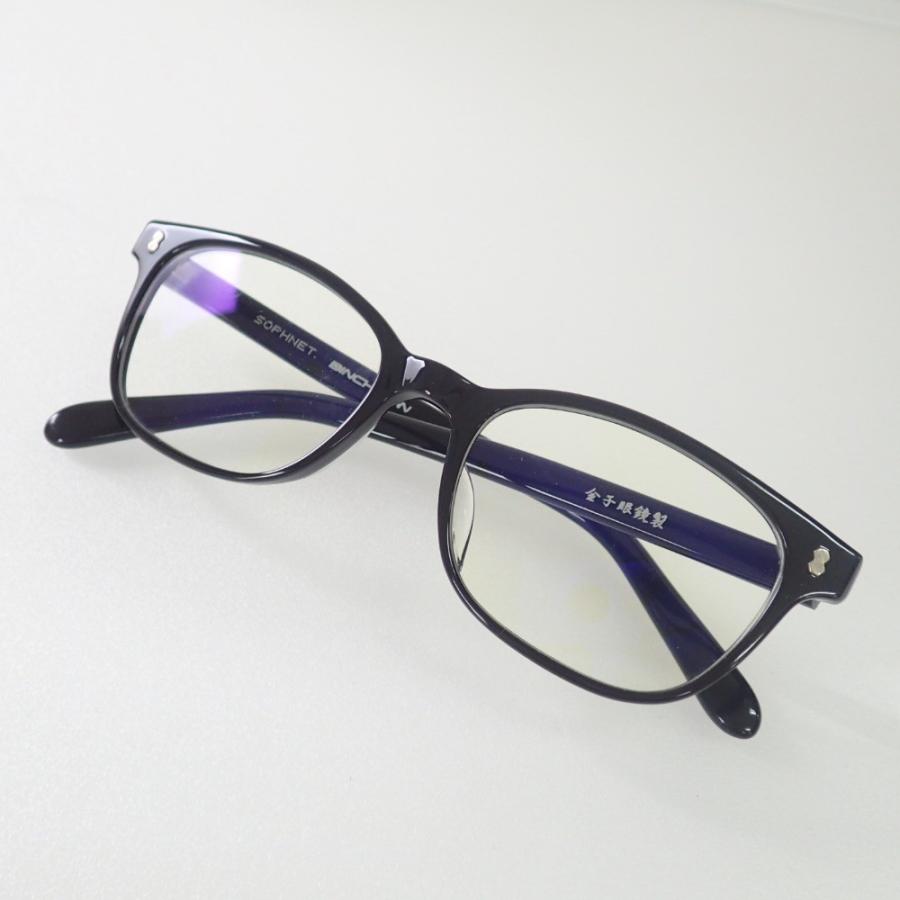 金子眼鏡 Sophnet ソフネット Binchotan メガネフレーム 眼鏡 ブラック セルフレーム ブランドショップエコスタイル 通販 Yahoo ショッピング