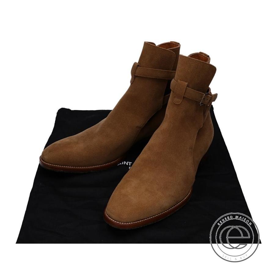 未使用 Saint Laurent Paris サンローランパリ Wa3756 スエードジョッパーブーツ 41 ベージュ メンズ ブランドショップエコスタイル 通販 Yahoo ショッピング