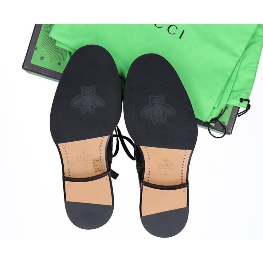 お待たせ 7 サイドジップブーツ ドナルドダック刺繍 Disneyディズニーコラボ グッチ Gucci 新品同様 1 2 メンズ ブラック ブーツ