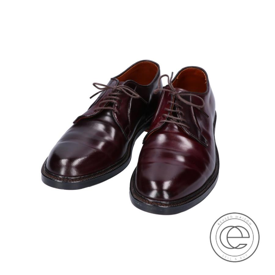 新品同様 Alden オールデン 990 コードバン プレーントゥシューズ 9 1 2d バーガンディ メンズ Bushchicken Com